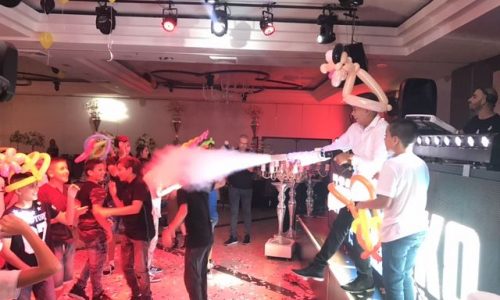 רובה קור בחגיגות בר מצווה